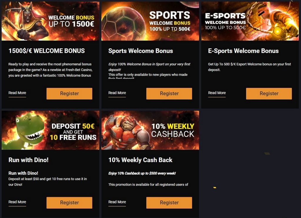 Freshbet Gambling enterprise